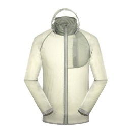 SKJ015 Order outdoor sunscreen skin clothing Long hair style in men and women windbreaker Summer breathable ultra-thin UV air conditioning shirt Beachwear SKJ015 Order outdoor sunscreen skin clothing Long hair style in men and women windbreaker Summer breathable ultra-thin UV air conditioning shirt Beachwear